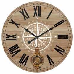 Horloge Murale Signes...