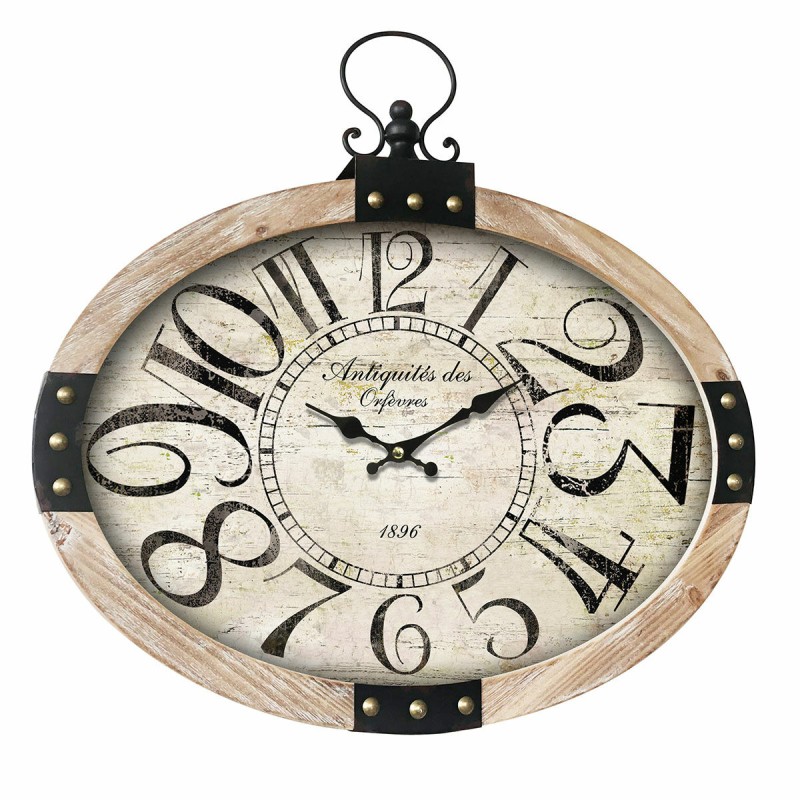 Horloge Murale Signes Grimalt Bois MDF 6,5 x 56 x 58,5 cm