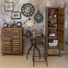Horloge Murale Signes Grimalt Bois MDF 6,5 x 56 x 58,5 cm