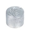 Boîte Décorative Signes Grimalt Argenté Céramique 10 x 8 x 10 cm