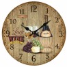 Horloge Murale Signes Grimalt Bois MDF 4 x 34 x 34 cm