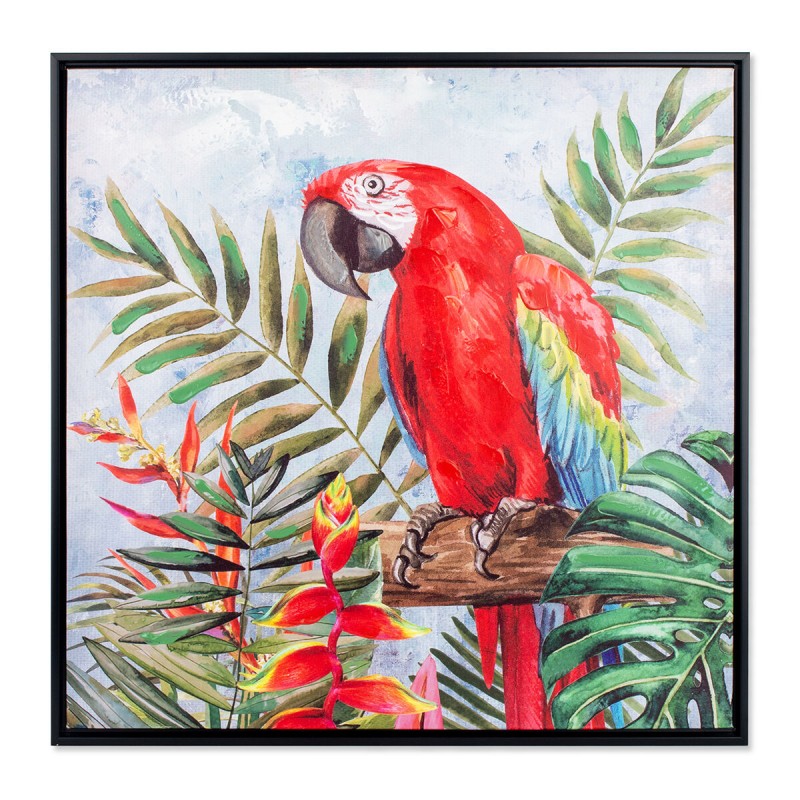 Cadre Signes Grimalt Perroquet Peinture 3,5 x 63 x 63 cm