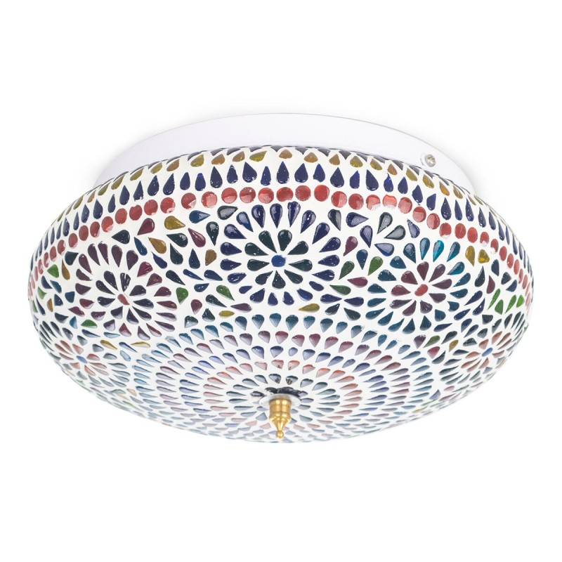 Applique de plafond Signes Grimalt Blanc Bleu verre Verre 26 x 12 x 26 cm