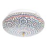 Applique de plafond Signes Grimalt Blanc Bleu verre Verre 26 x 12 x 26 cm