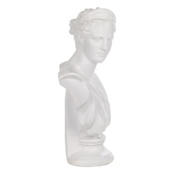 Figurine Décorative Signes Grimalt Buste Blanc 18 x 50 x 31 cm
