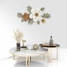 Décoration murale Signes Grimalt Fleurs 5 x 54 x 95 cm