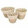 Set de basket Signes Grimalt Fibre végétale 27 x 19 x 27 cm