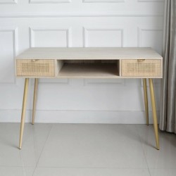 Meuble d'Entrée avec 2 Tiroirs Signes Grimalt Bois MDF 50 x 77 x 115 cm