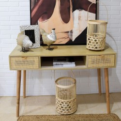 Meuble d'Entrée avec 2 Tiroirs Signes Grimalt Bois MDF 50 x 77 x 115 cm