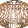 Pot à Bougie Signes Grimalt Bois Fibre végétale 32 x 26 x 32 cm