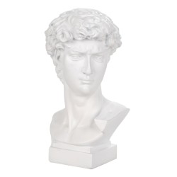 Figurine Décorative Signes Grimalt Buste Blanc 15 x 29,5 x 17 cm