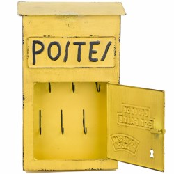Armoire à clés Signes Grimalt Jaune Métal 8,5 x 38 x 24 cm