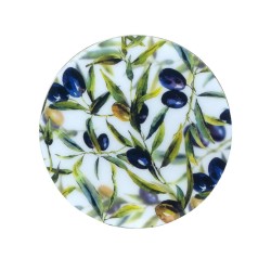 Boîte Décorative Signes Grimalt Olive Bois de manguier 20 x 6 x 20 cm