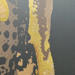 Cadre Signes Grimalt Femme Chapeau Peinture 4,5 x 123 x 83 cm