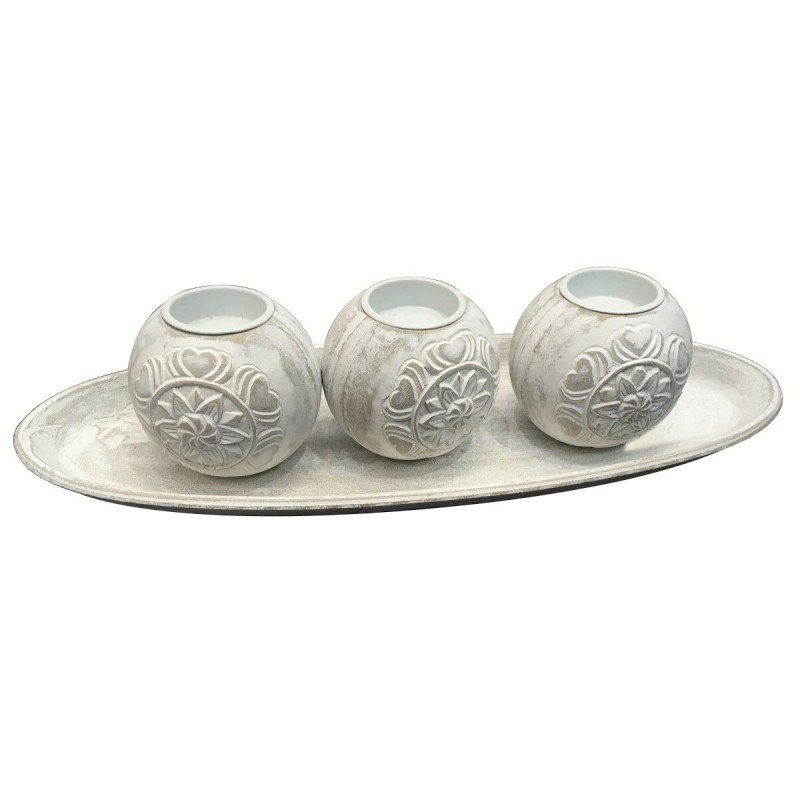 Plateau à bougies Signes Grimalt Bois MDF 18 x 8 x 50 cm