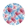 Boîte Décorative Signes Grimalt Corail Bois 20,5 x 6,5 x 20,5 cm