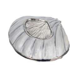 Boîte Décorative Signes Grimalt Coquillage Métal 6 x 2,5 x 6,5 cm