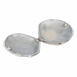 Boîte Décorative Signes Grimalt Coquillage Métal 6 x 2,5 x 6,5 cm