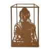 Bougeoir Signes Grimalt Métal Verre 13,5 x 20 x 13,5 cm