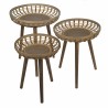 Jeu de 3 tables Signes Grimalt Bois 54 x 65 x 54 cm