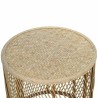 Jeu de 2 tables Signes Grimalt Bambou 50 x 51 x 50 cm