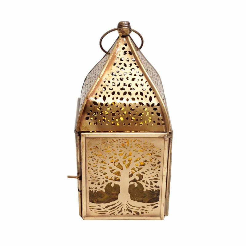 Lanterne Signes Grimalt Arbre Laiton 8,5 x 17 x 8,5 cm