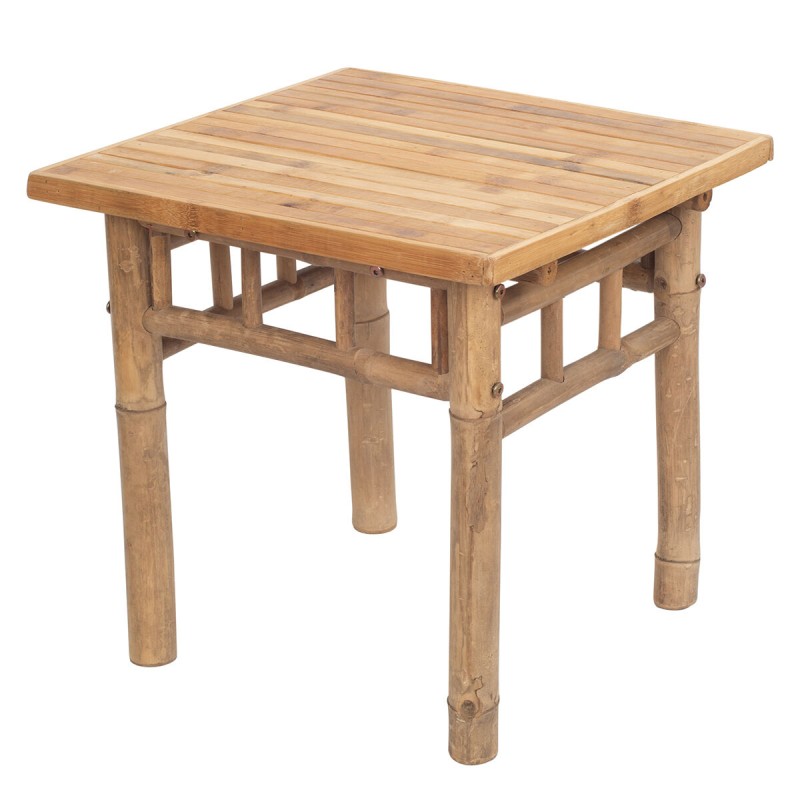 Table d'appoint Signes Grimalt Marron Bois Bambou 46,5 x 46 x 46,5 cm