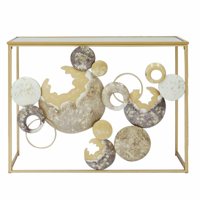 Meuble d'Entrée Signes Grimalt Métal Verre 38 x 80 x 108 cm