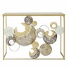 Meuble d'Entrée Signes Grimalt Métal Verre 38 x 80 x 108 cm
