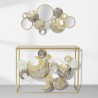 Meuble d'Entrée Signes Grimalt Métal Verre 38 x 80 x 108 cm