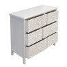 Caisson à Tiroirs Signes Grimalt Blanc Bois MDF 38 x 77 x 80 cm