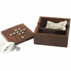 Ensemble de 2 jeux de société Signes Grimalt Bois 12 x 4,5 x 12 cm