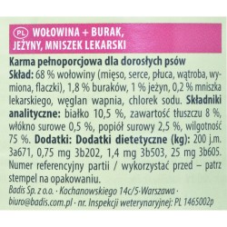 Alimentation humide Animonda GranCarno Superfoods Mûre Veau 400 g