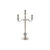 Pot à Bougie DKD Home Decor 30 x 12 x 46 cm Argenté Aluminium Chrome