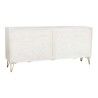 Buffet DKD Home Decor 160 x 38 x 75 cm Doré Bois Blanc Marron Clair