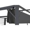 Pergola DKD Home Decor Gris 300 x 300 x 230 cm Acier