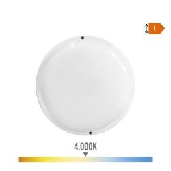 Applique LED EDM 32406 Blanc Aluminium Plastique F 18 W 120 W 1820 Lm E27 Rond (4000 K)